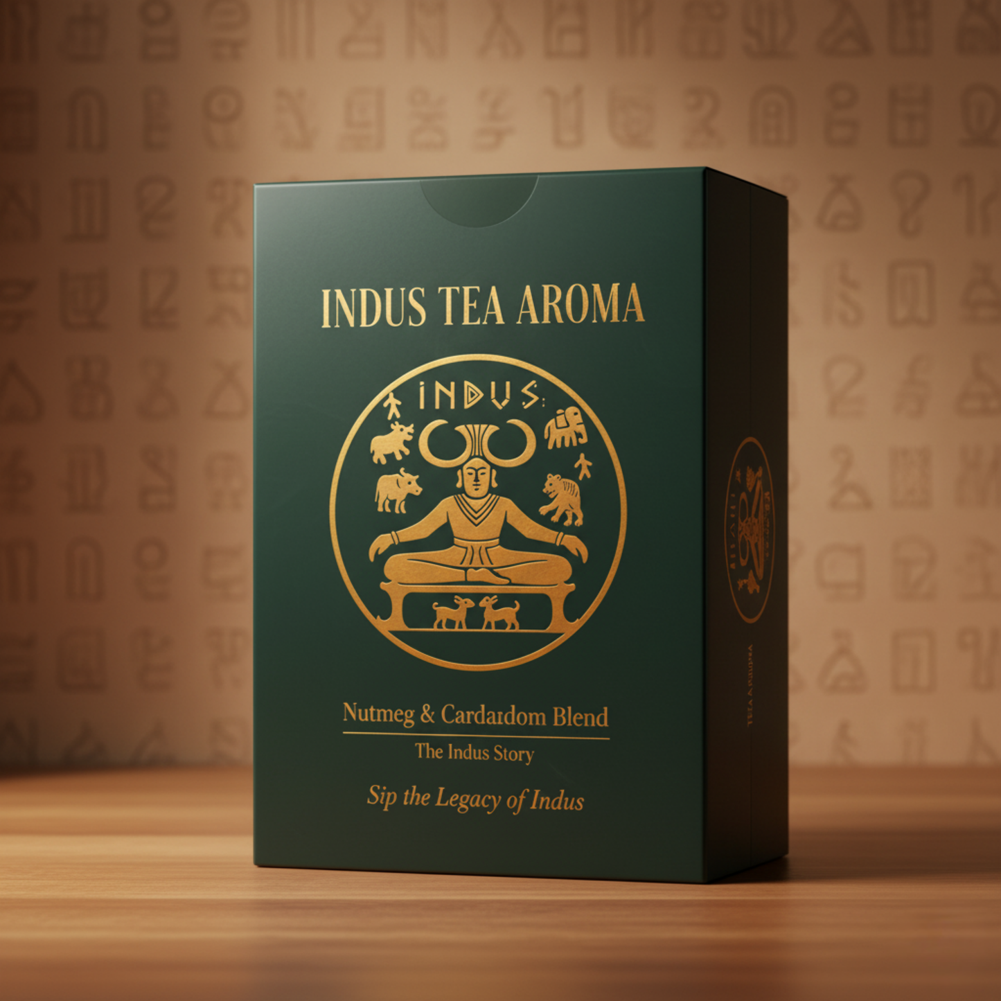 Indus Tea Aroma | Nutmeg & Cardamom Blend by The Indus Story