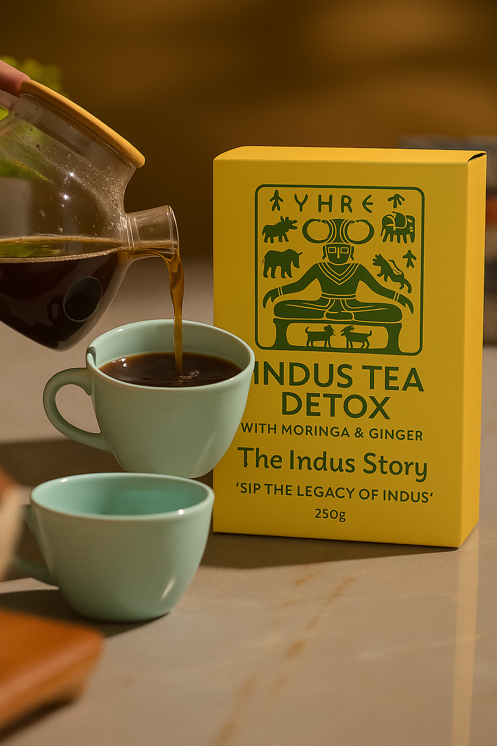 Indus Tea Detox | With Power of Moringa & Ginger by The Indus Story