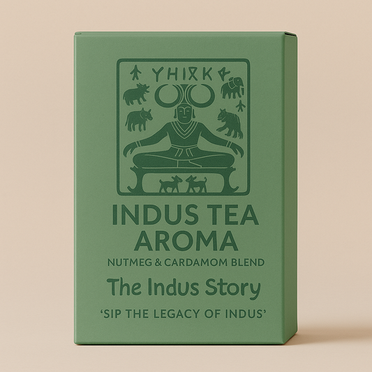 Indus Tea Aroma | Nutmeg & Cardamom Blend by The Indus Story